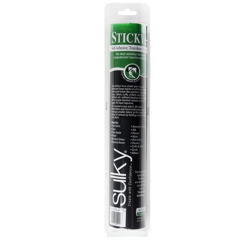 Sulky Sticky Self-Adhesive Tear-Away Stabilizer Roll (2 Pack)
